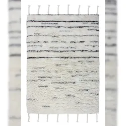Kayoom Teppich Casablanca 110 Natur / Elfenbein - F47EC-80-150