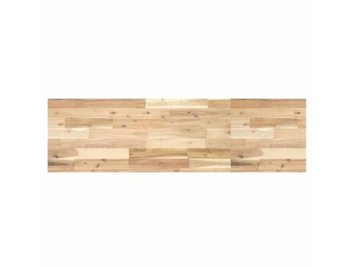 GKHPYURE Rechteckige Tischplatte 160 x 40 x 4 cm Massivholz Akazie Massives unbehandeltes Akazienholz, glatte Oberfläche, einfache Reinigung, private und gewerbliche Nutzung, nur Tischplatte