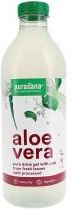 Purasana Aloé Vera Gel à Boire avec Pulpe Biologique 1 Litre - Bouteille 1000 ml