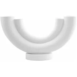 Goebel, Vase, Vase Studio 8 - Georgina, Biskuit-Porzellan, Weiss, 30 cm, 30800221