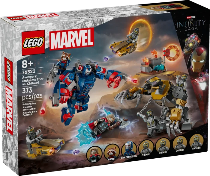 LEGO Marvel 76322 Avengers: Endgame Thor vs. Chitauri