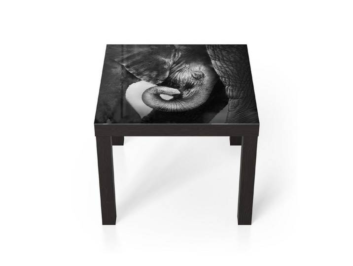 DEQORI Couchtisch 'Weiser Blick', Glas Beistelltisch Glastisch modern