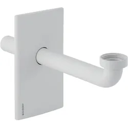 Geberit, Zubehör Sanitärinstallation, Fertigbauset fr WT-Element mit UP-Geruchsverschluss Kunststoff verchromt 115.416.21.1