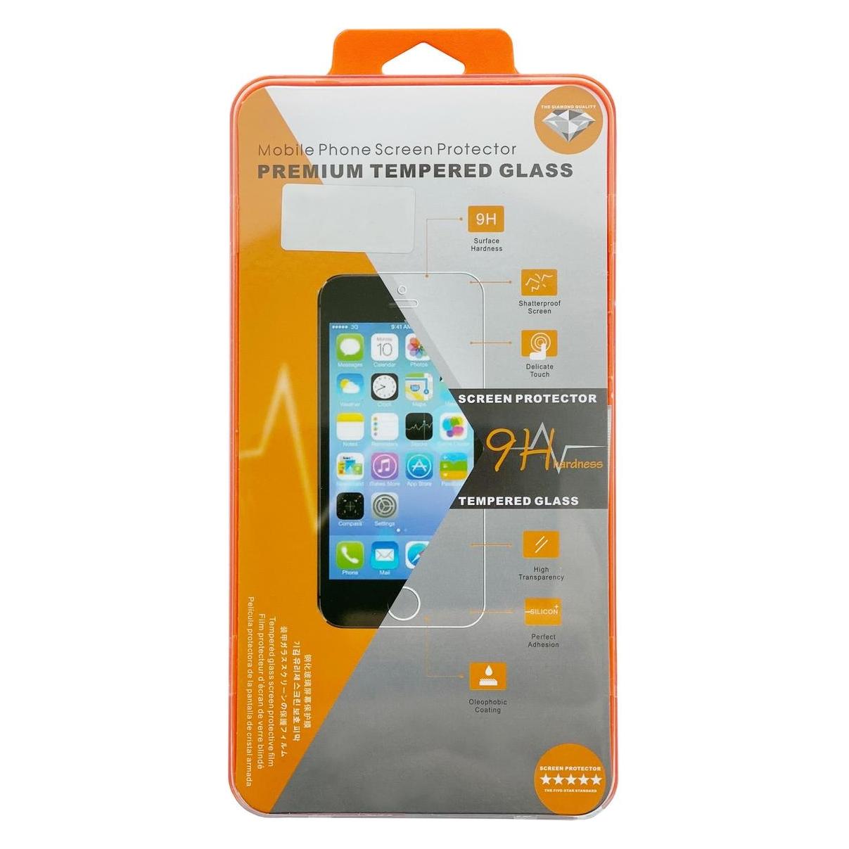 OEM Gehärtetes Glas Orange für IPHONE 16 PRO/17/17 PRO (Apple iPhone 16 Pro, Apple iPhone 17, Apple iPhone 17 Pro) (PROB04322)