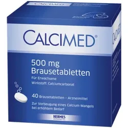 Calcimed 500mg 40 St Brausetabletten