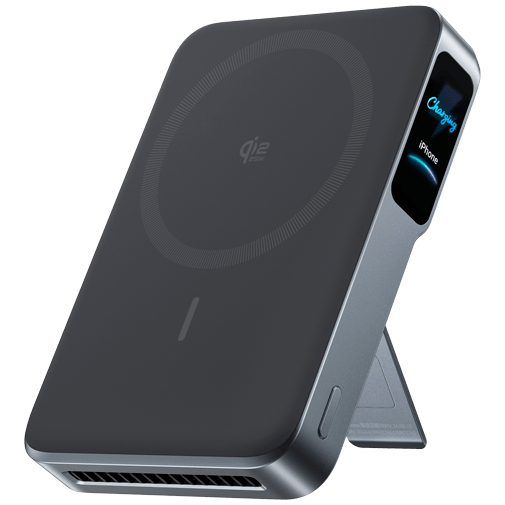 Anker MagGo 2 Pro Kabellose Powerbank 10.000mAh Grau