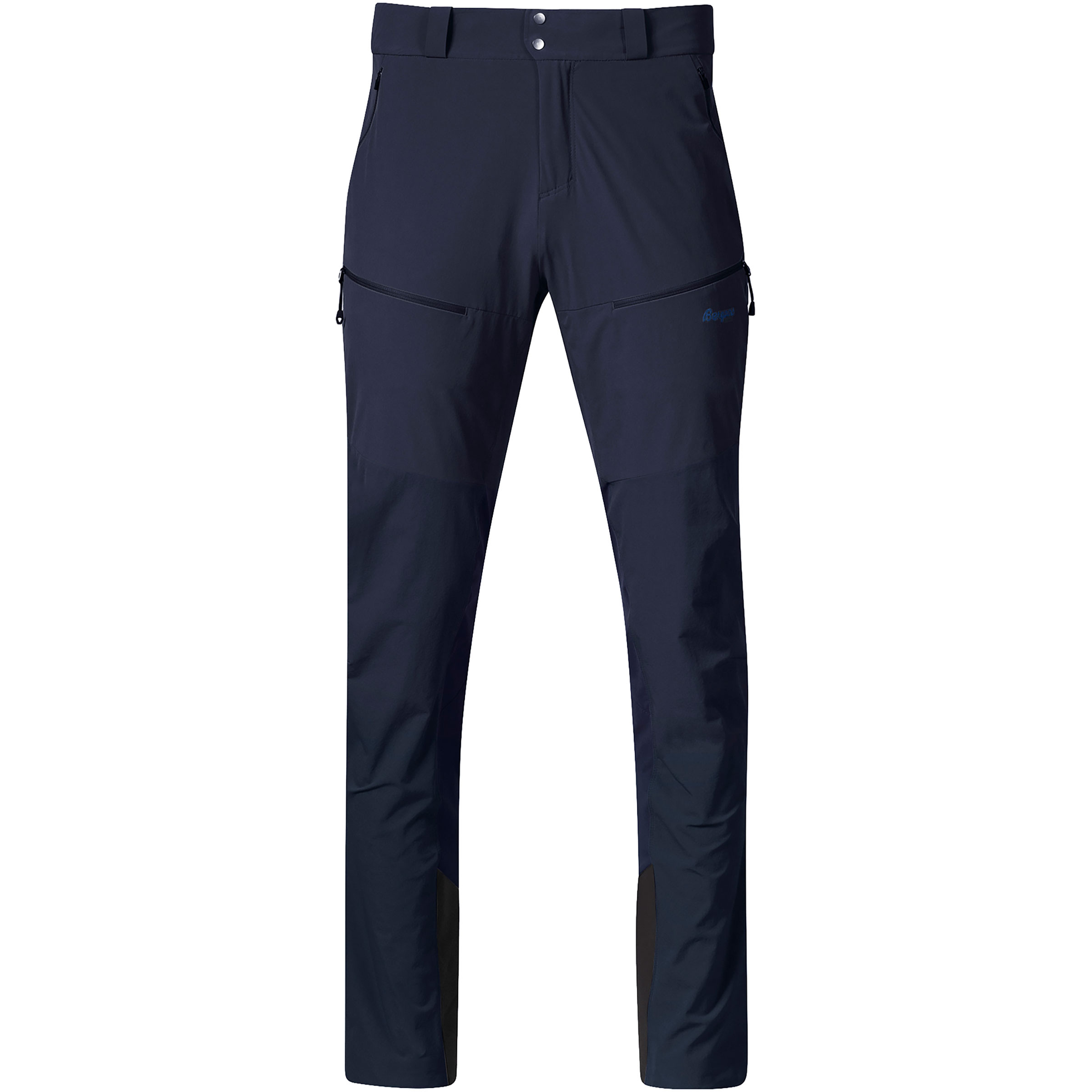 Bergans Rabot V2 Softshell Hose Herren Softshellhose blau Größe L Camping Elastisch Wasserabweisend