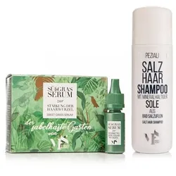 MARGOT SCHMITT® Die Spezialisten Salz Haarshampoo 200ml & Süßgras Ampullen 10x10ml
