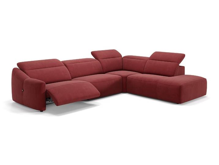 Stoff Garnitur SAMOA XXL Sofa Couch Ecksofa