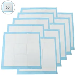 Lola Toys Welpenunterlage, 60 Stk., absorbierend und auslaufsicher, je 60 x 60 cm (Hund), Tierhygiene