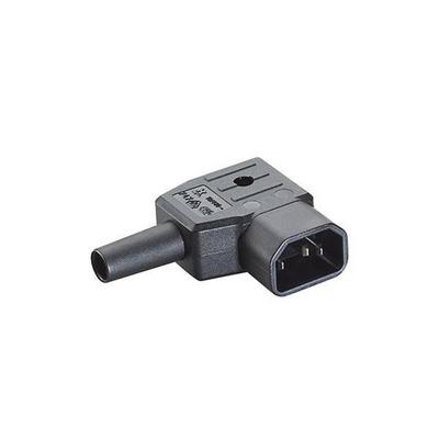 Bachmann 915172 Kaltgeräte-Steckverbinder Schwarz 1St.