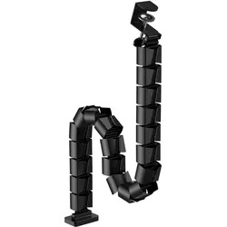 InLine, Kabelschutz + Kabelführung, Kabelkanal flexibel (Kabelkanal, 134 cm)