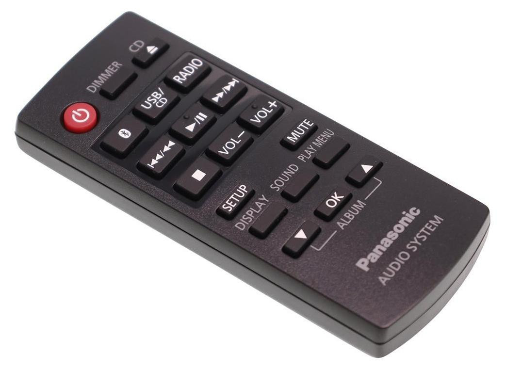 Panasonic N2QAYB000984 afstandsbediening voor SC-PM250, SC-PM600 en SC-PM602 Hi-Fi systemen