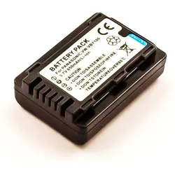 AGI Akku kompatibel mit Panasonic HC-V201 - Akku - 850 mAh (Kamera Akku), Kamera Stromversorgung, Schwarz