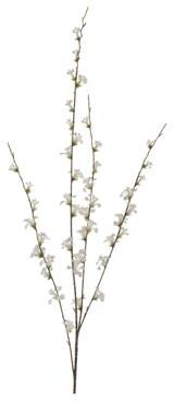 Melrose International Blossom Twig Branch (Set of 4)