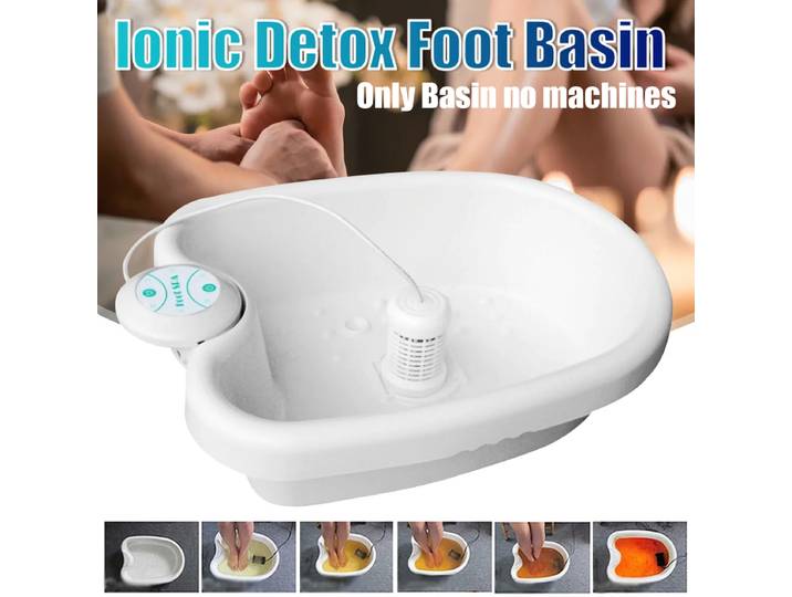 Baignoire pour les pieds uniquement, Ion détox, bassin de bain pour Spa, seaux de trempage pour les pieds, Sauna, spa pour les pieds, baignoire, Massage par vibrations, matrices de soins Aqua