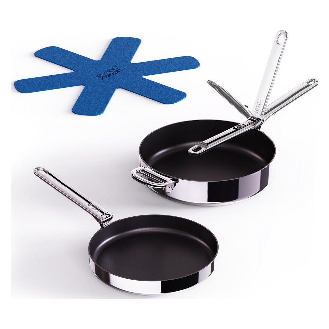 Joseph Joseph 2er Set Space Steel Bratpfanne (1000019)
