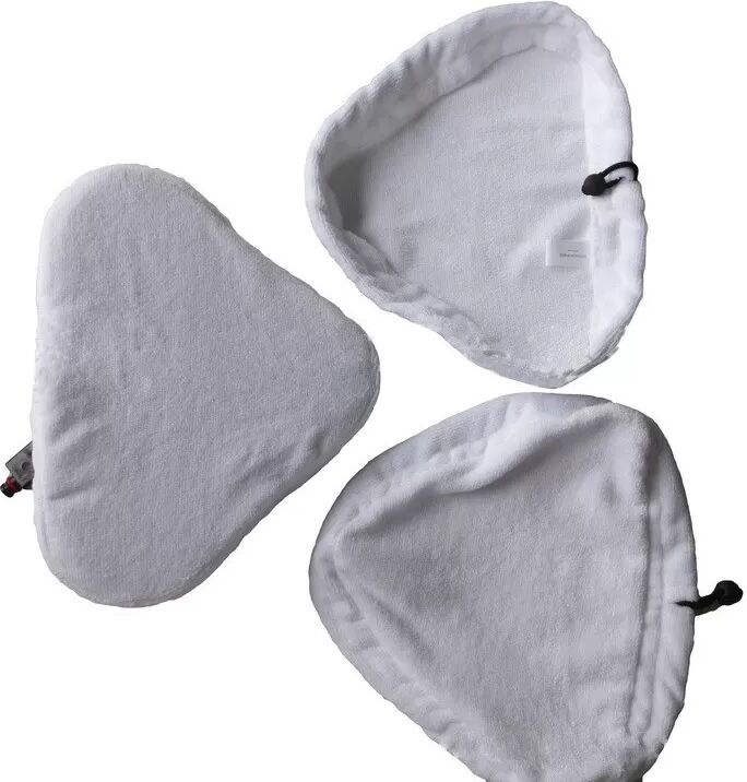 INF Dampfreiniger-Pads Ersatz-Reinigungspads 3er-Pack H2O