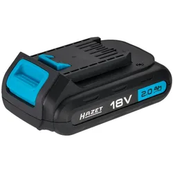 Hazet, Werkzeugakku + Ladegerät, Li-Ionen Ersatz-Akku ∙ 18 V ∙ 2 Ah 9212-02 (18 V)