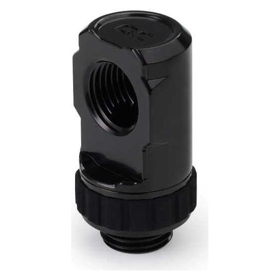 Alphacool Apex Grip adapter 90° OT/IT G1/4 rotatable black (14807)