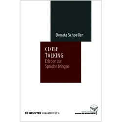 Close Talking, Fachbücher von Donata Schoeller