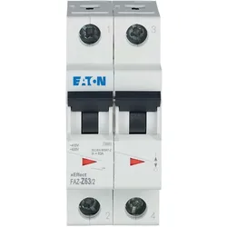 Eaton Leitungsschutzschalter 2p. FAZ-Z63/2