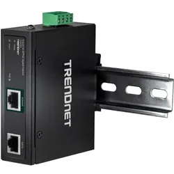 TRENDNET TI Hardened Industrial Railmount Gigabit PoE-Injektor, 1x RJ-45, PoE++