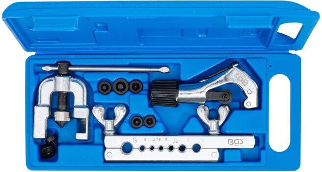 Presse à collets doubles avec coupe-tubes BGS 10 pièces ; BGS technic (70221)