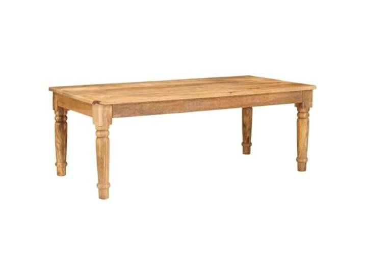 HBBMGYD Couchtisch, Braun, 110 x 55 x 40 cm, Mangoholz, massiv Massives Mangoholz, rechteckige Oberfläche, braun, zeitgenössischer Stil, Mittelstück, Wohnzimmer