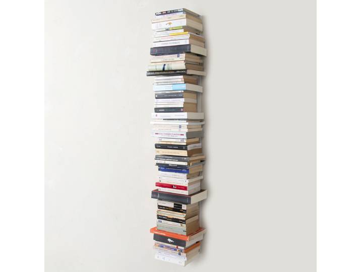 Bücherregal - vertikales bücherregal 60 cm - satz von 2 - teebooks