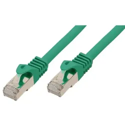 Shiverpeaks RJ45 Patchkabel-Flach, Cat7, slim, 0,5m grün