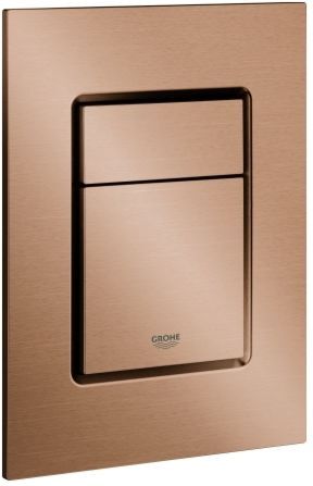 Grohe Skate Cosmopolitan Abdeckplatte 37535DL0 senkrechte Montage, warm sunset gebürstet