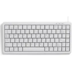 Cherry Compact keyboard, Combo (USB + PS/2) (Eng. Int., Kabelgebunden), Tastatur, Grau