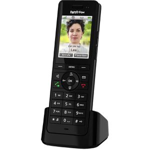 AVM Mobilteil FRITZ!Fon X6 Black DECT, mit Anrufbeantworter via FRITZ!Box Fon, schwarz