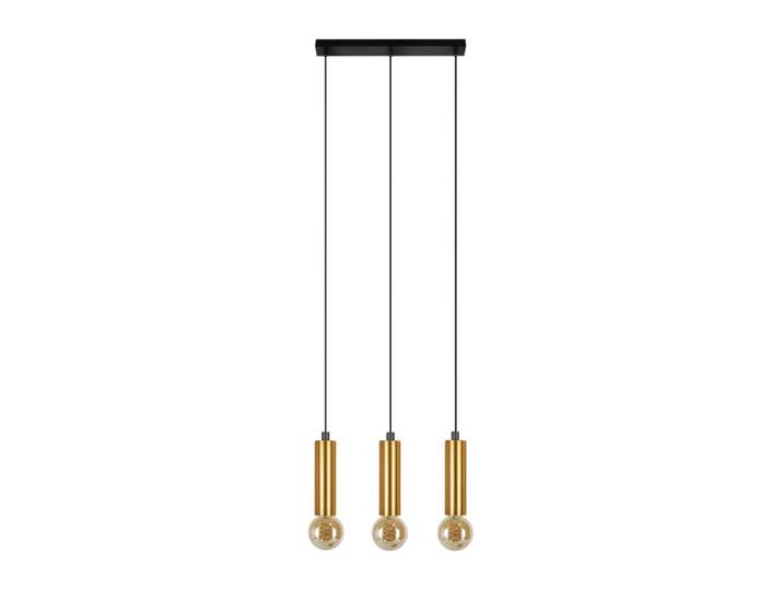 Suspension en fer doré 46x4x120cm e27