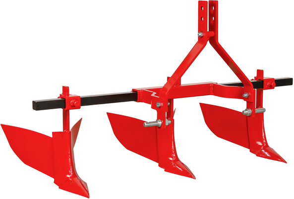 AgriEuro Premium AS-T3  Dreizinken-Furchenzieher Rahmenbreite 150 cm  Für Traktoren mit Dreipunktaufnahme