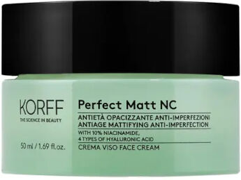 Korff Perfect Matt Nc Crema Viso Antietà Opacizzante Anti-Imperfezioni 50ml