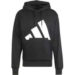 adidas Essentials Big Logo Hoodie Herren IN6159 - black/white XL