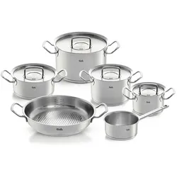 Fissler Topfset Profi Collection 6tlg. Edelstahl Silber