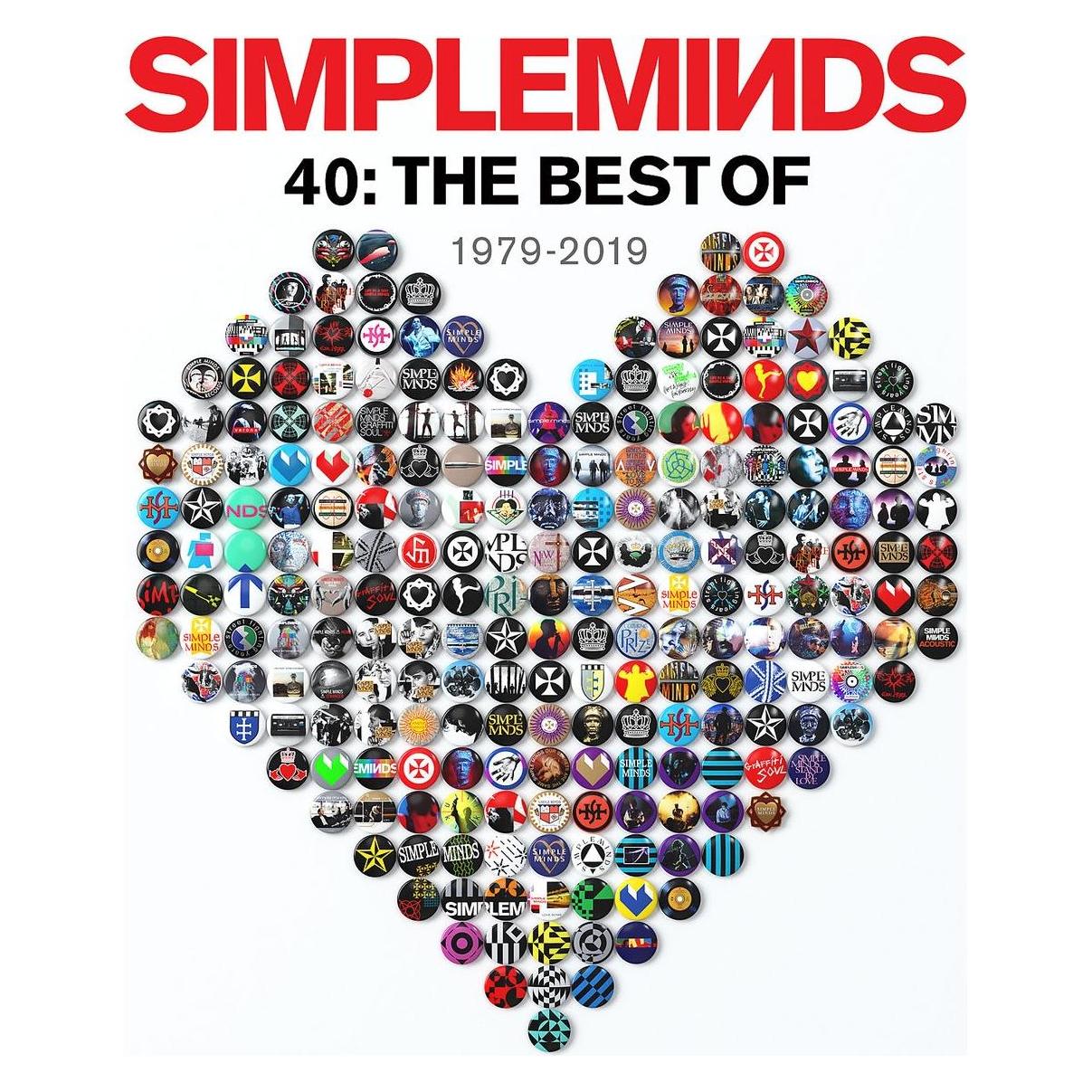 Virgin Records 40: The Best Of Simple Minds (2LP) (Simple Minds) (42644819)