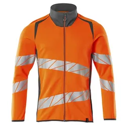 Warnschutz Sweatjacke "ACCELERATE SAFE" UV-Schutz - M - orange/dunkelanthrazit