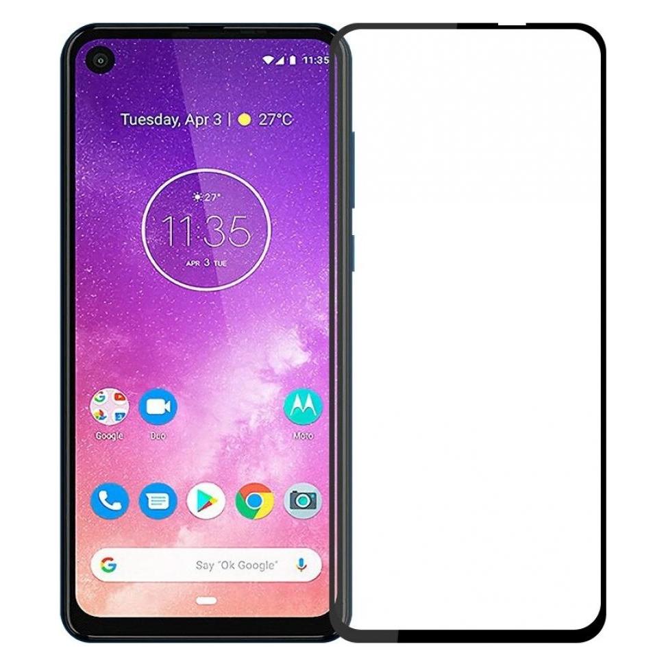 Screenguard Motorola One Vision Full Screen Panzerglas Schutzfolie 2.5D 9H (Motorola One Vision) (00025099)