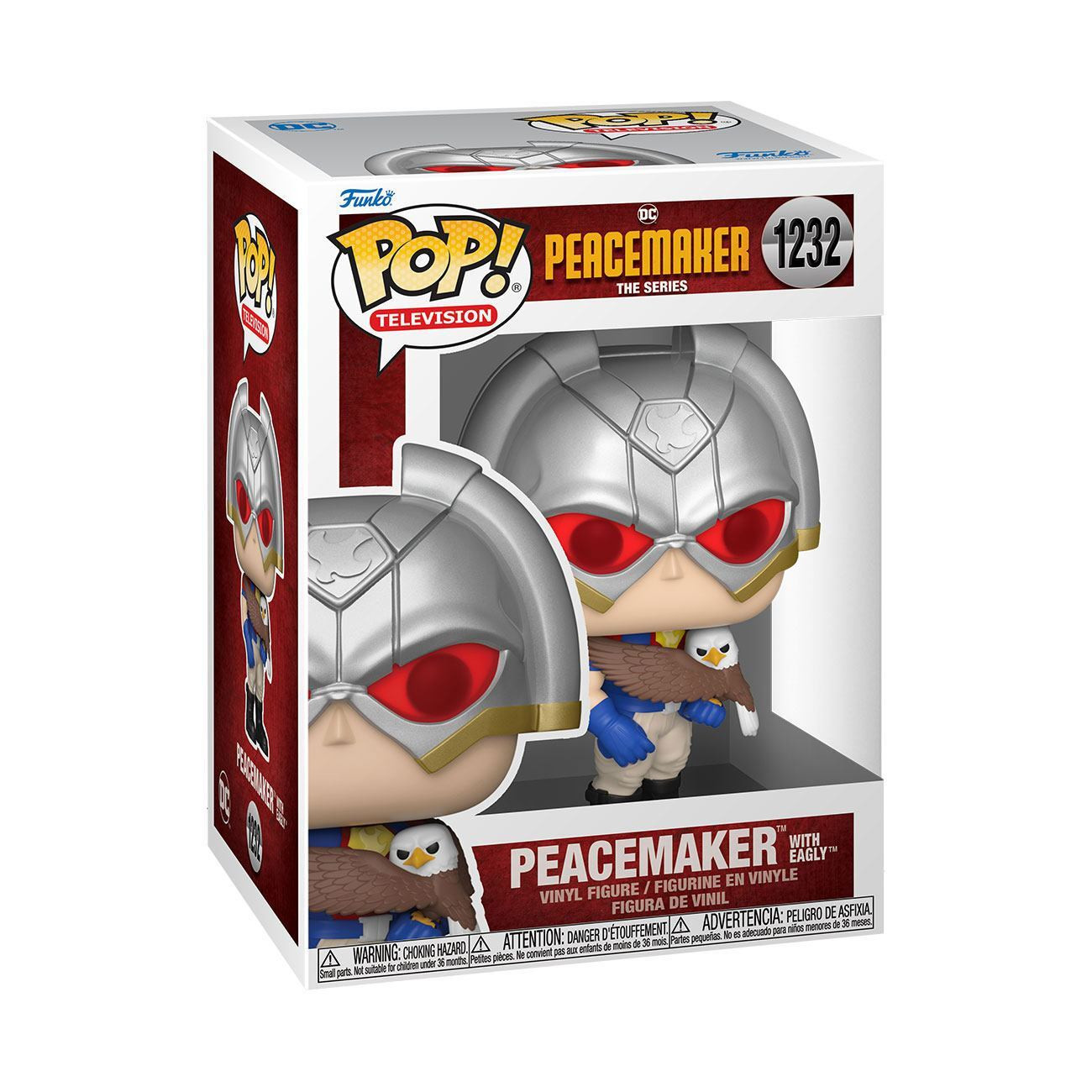 Funko Pop! DC Peacemaker met Eagly 1232 Vinyl figuur