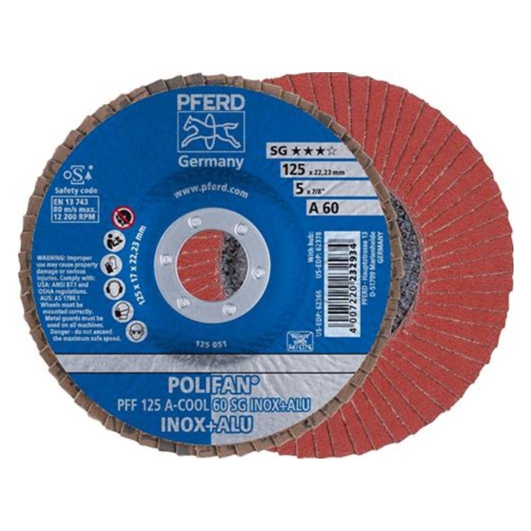 Pferd POLIFANFächerscheibe PFF ACOOL 60 SG INOX ALU (60) (67656125)