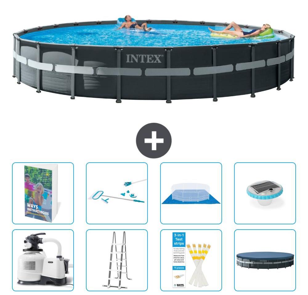 Ultra XTR Pool Rund - 732x132 cm - 7-teilig S595