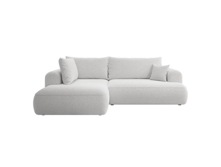 Ecksofa mit Schlaffunktion Ovo, L-förmig, mit Armlehne und