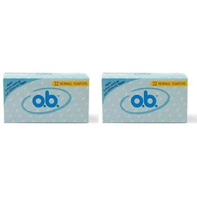 O.b. Tampons normal Doppelpack 2x32 St Tampon