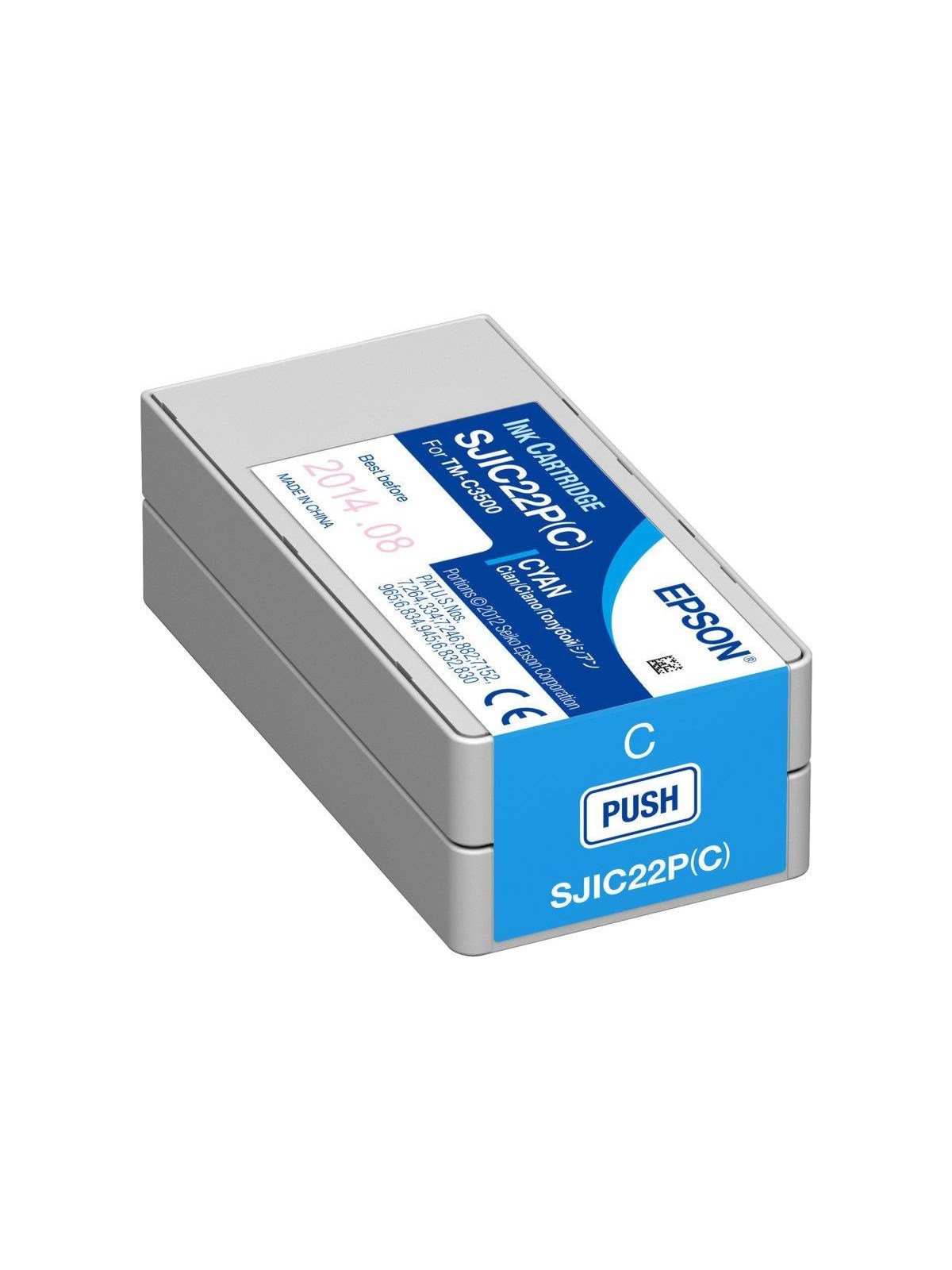 Epson SJIC22P(C) Cyan Ink - Tintenpatrone Cyan