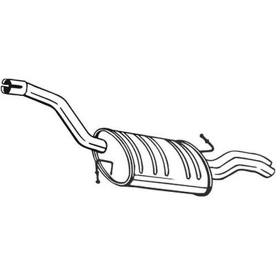 Bosal Endschalldämpfer [Hersteller-Nr. 233-145] für VW