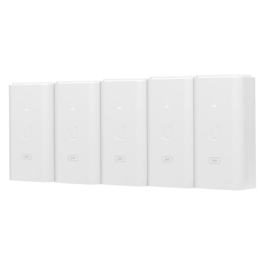 Ubiquiti Passive PoE GE Injector: 24V, 12W (Passive 24V PoE-in, 12 W) (POE-24-12W-5P)